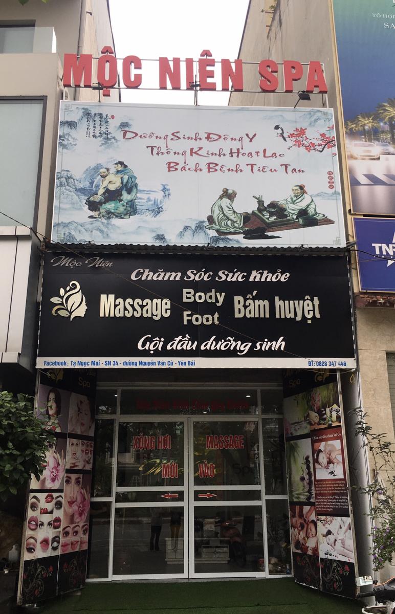 Massage Mộc Niên Tại TP Yên Bái 