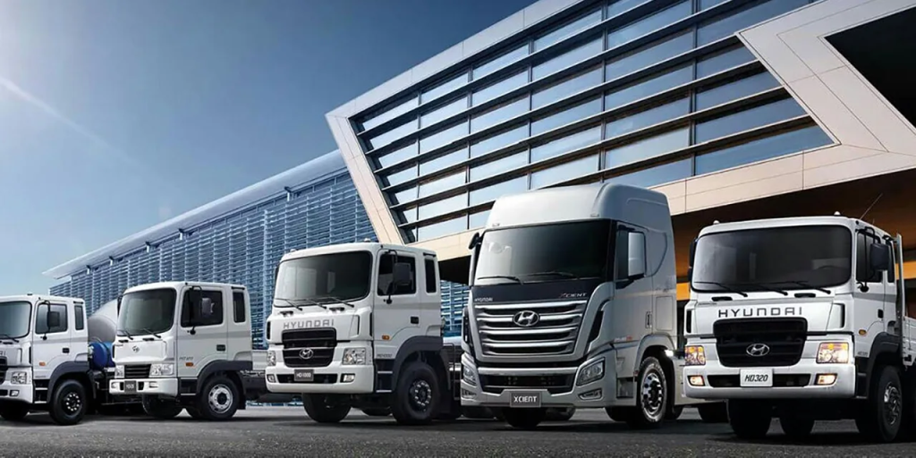  Dòng xe thương mại đạt chuẩn khí thải Euro 4 của tập đoàn Hyundai