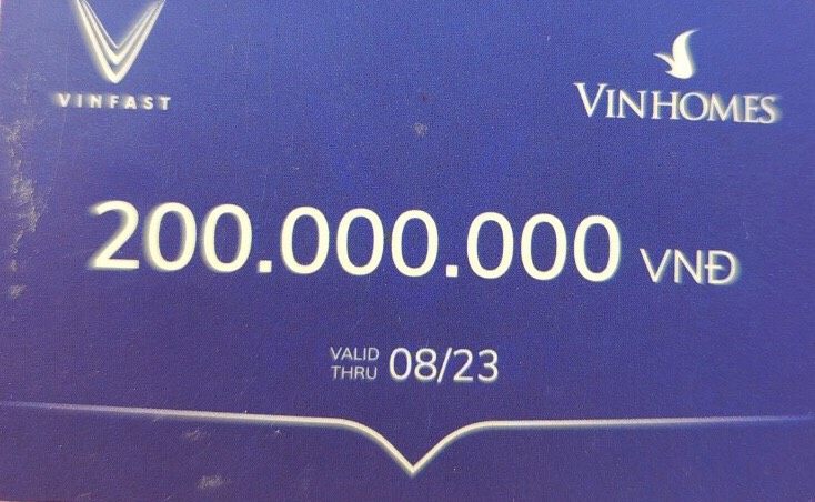 Vinhomes tặng cư dân 30000 voucher xe máy điện VinFast